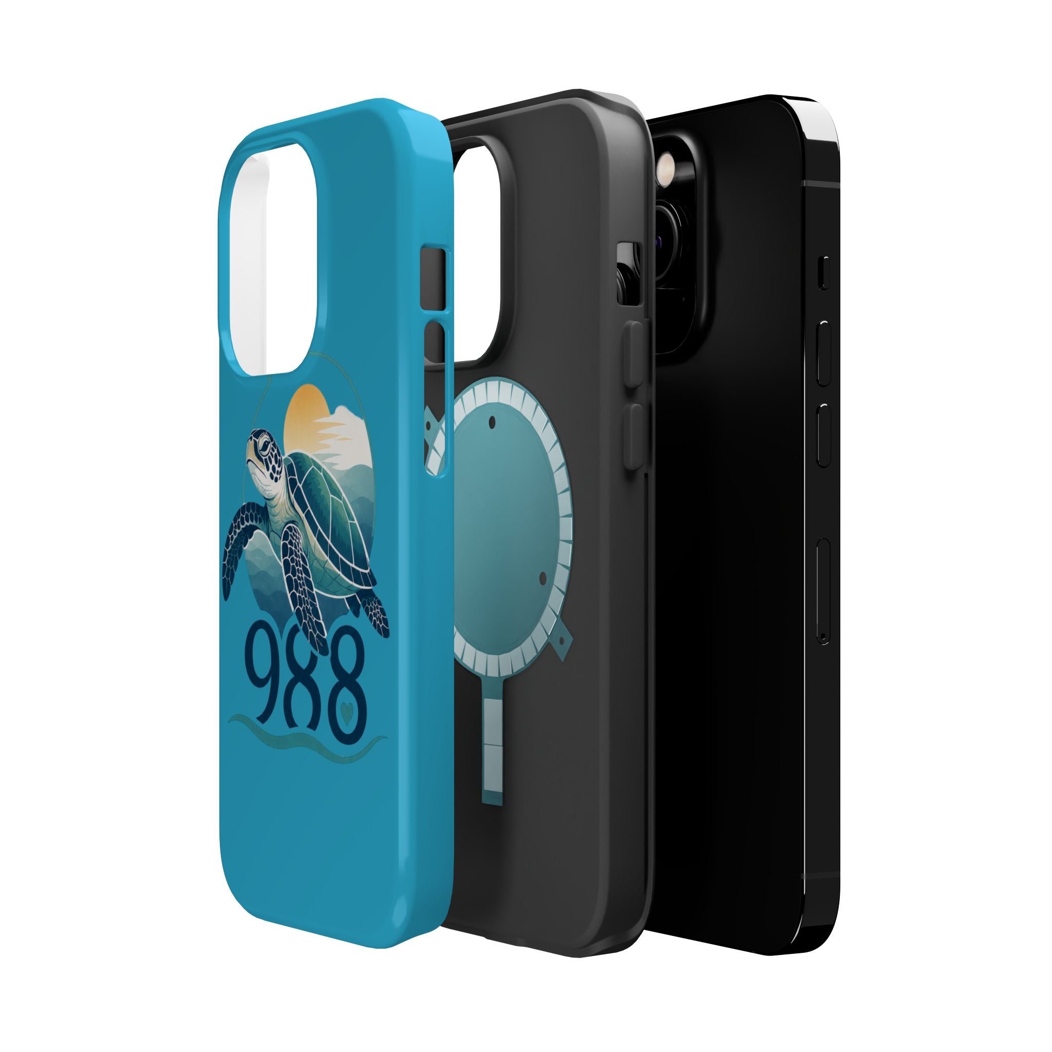 988 Sea Turtle Magnetic Impact-Resistant Cases