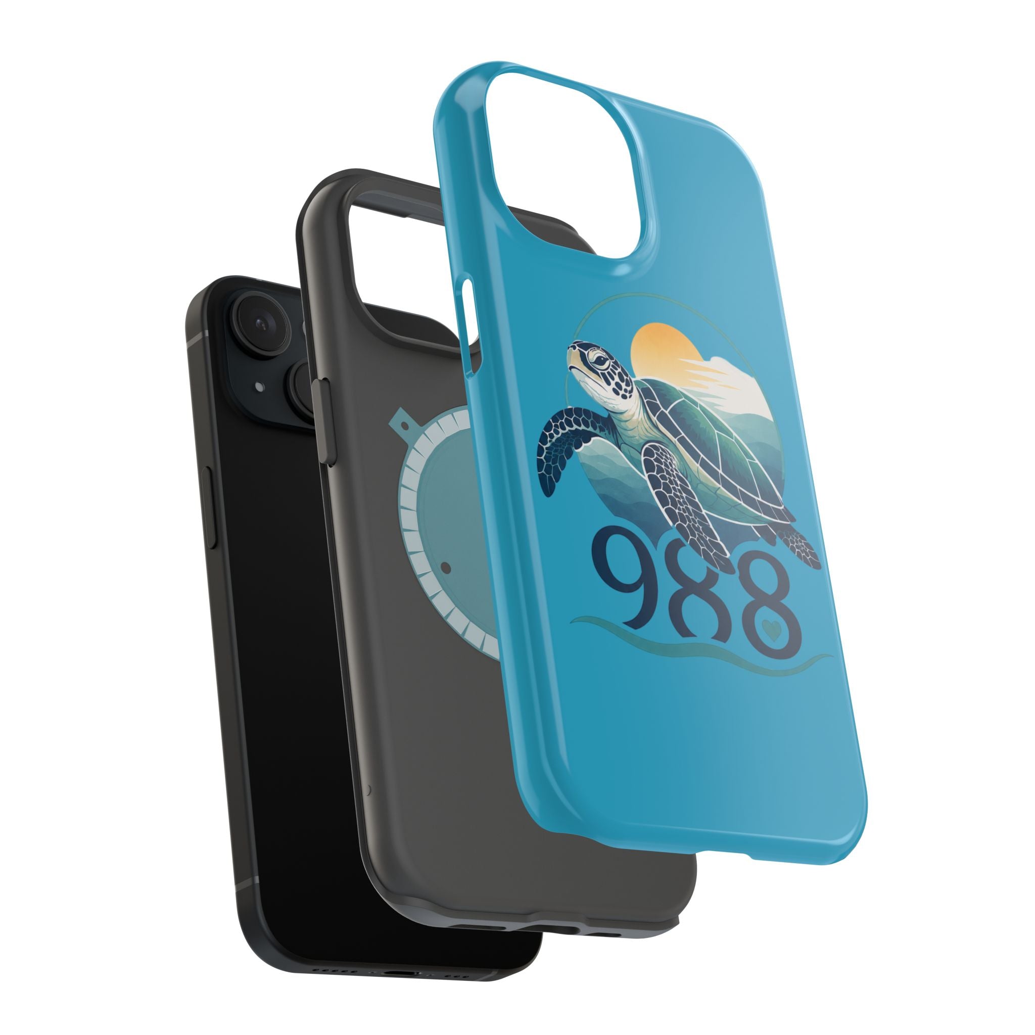 988 Sea Turtle Magnetic Impact-Resistant Cases