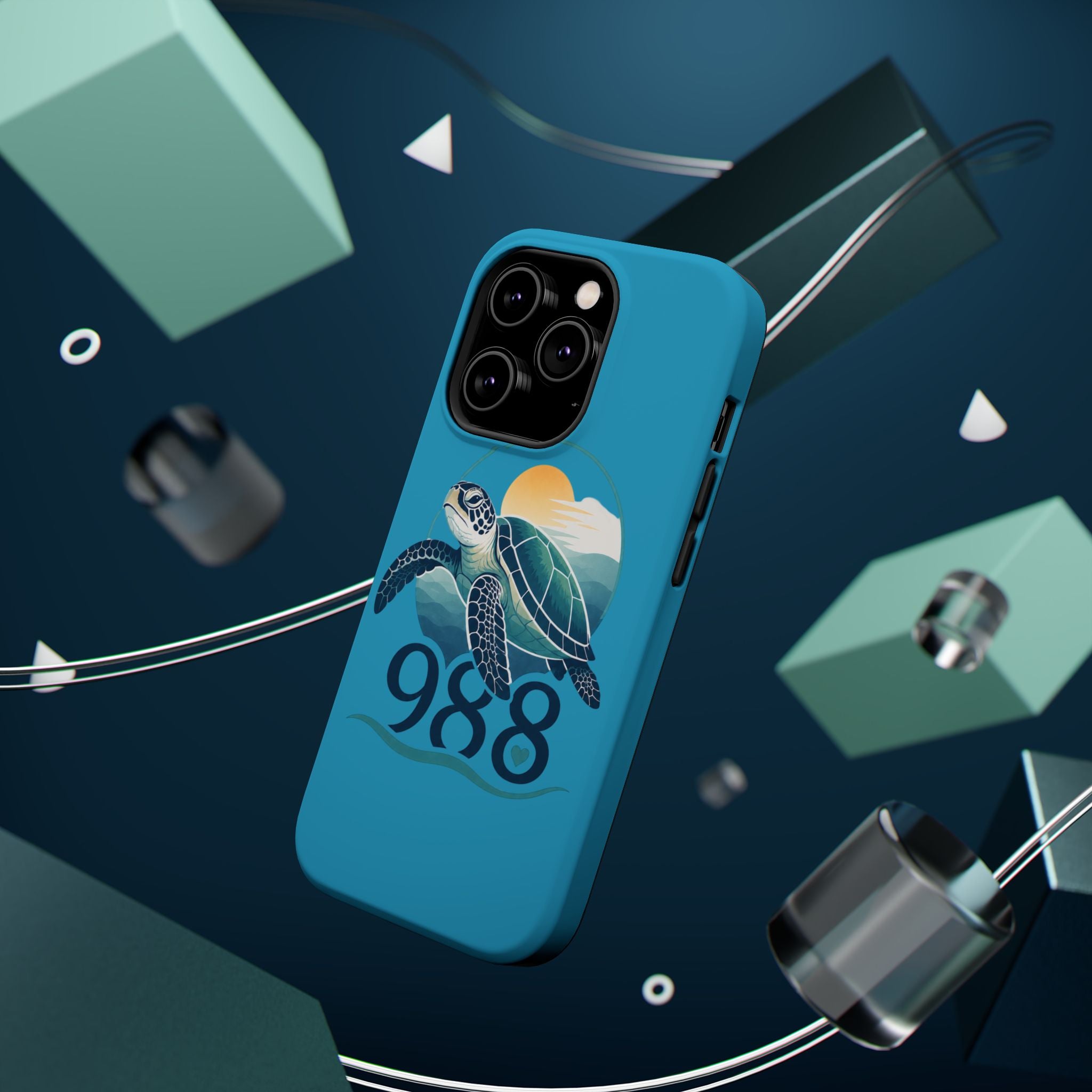 988 Sea Turtle Magnetic Impact-Resistant Cases