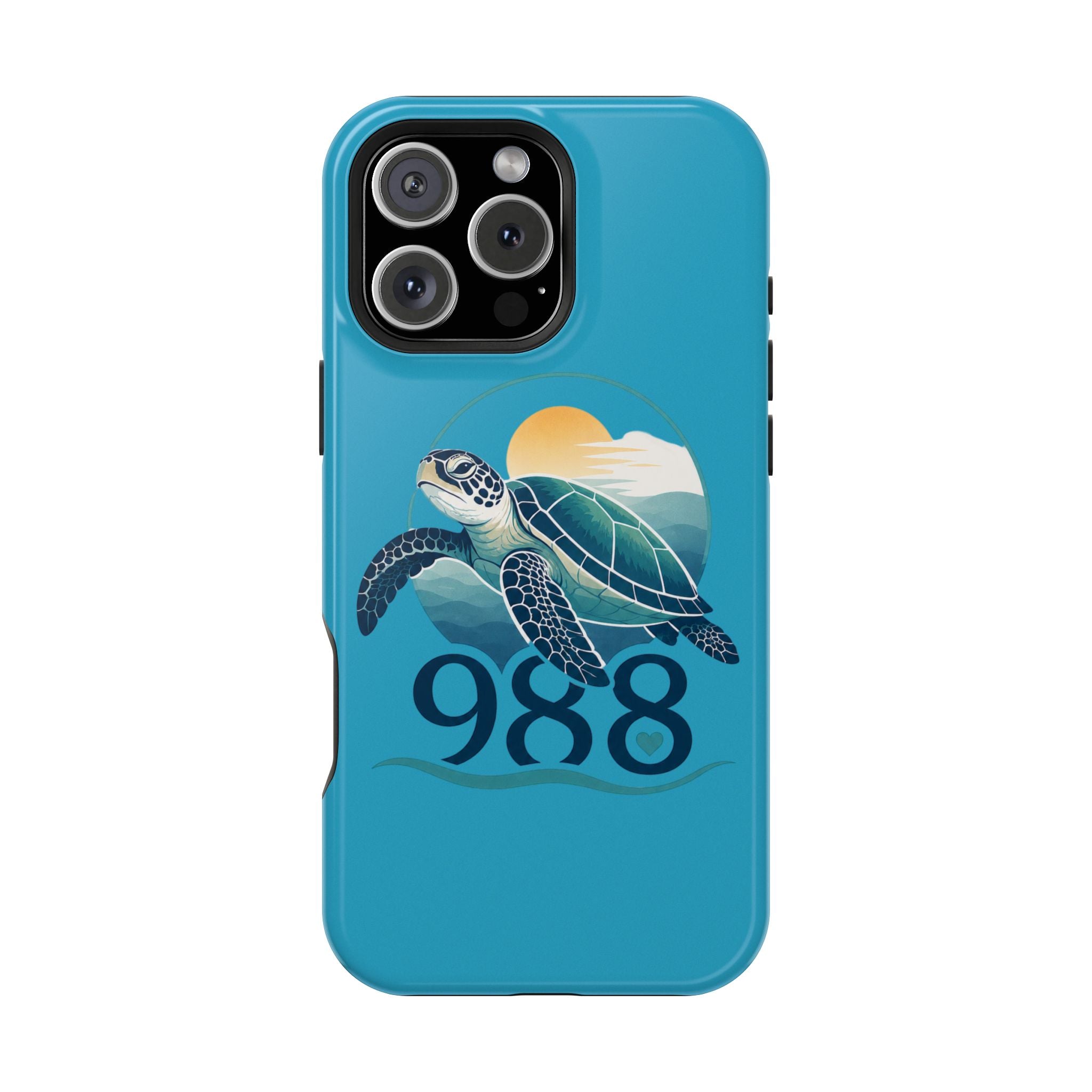 988 Sea Turtle Magnetic Impact-Resistant Cases