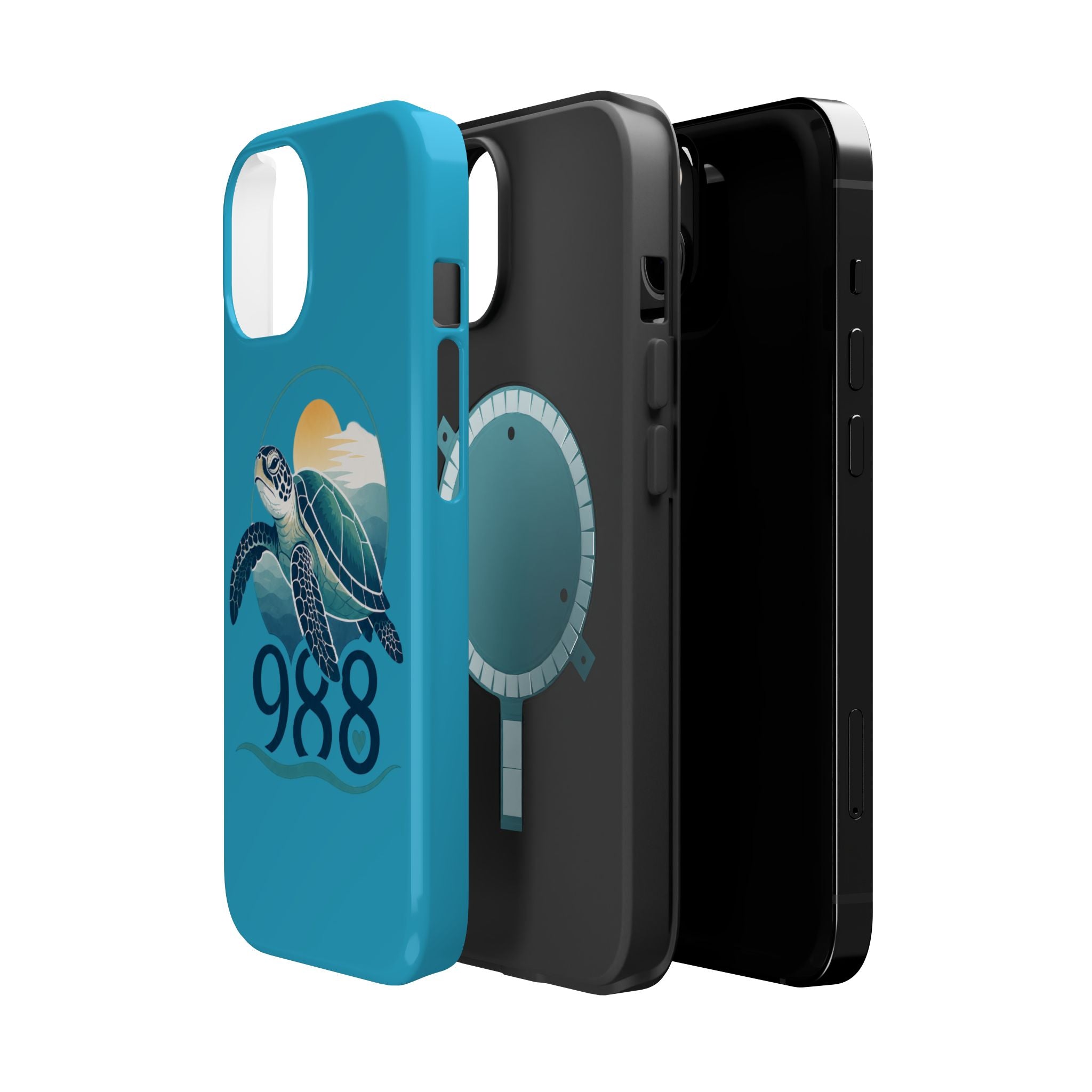 988 Sea Turtle Magnetic Impact-Resistant Cases