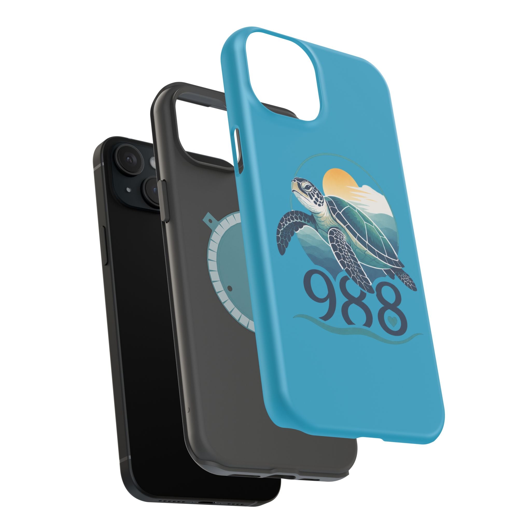 988 Sea Turtle Magnetic Impact-Resistant Cases