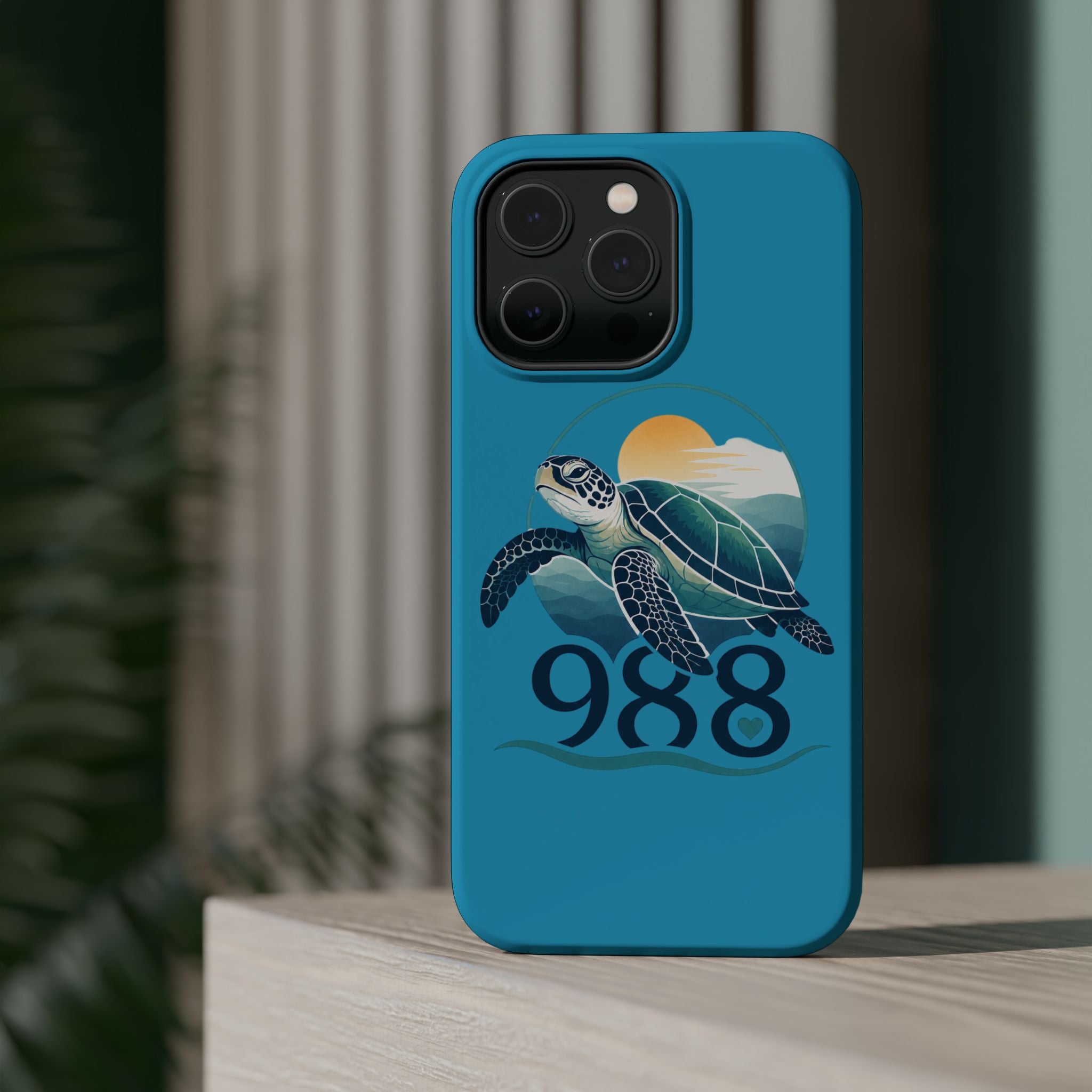 988 Sea Turtle Magnetic Impact-Resistant Cases