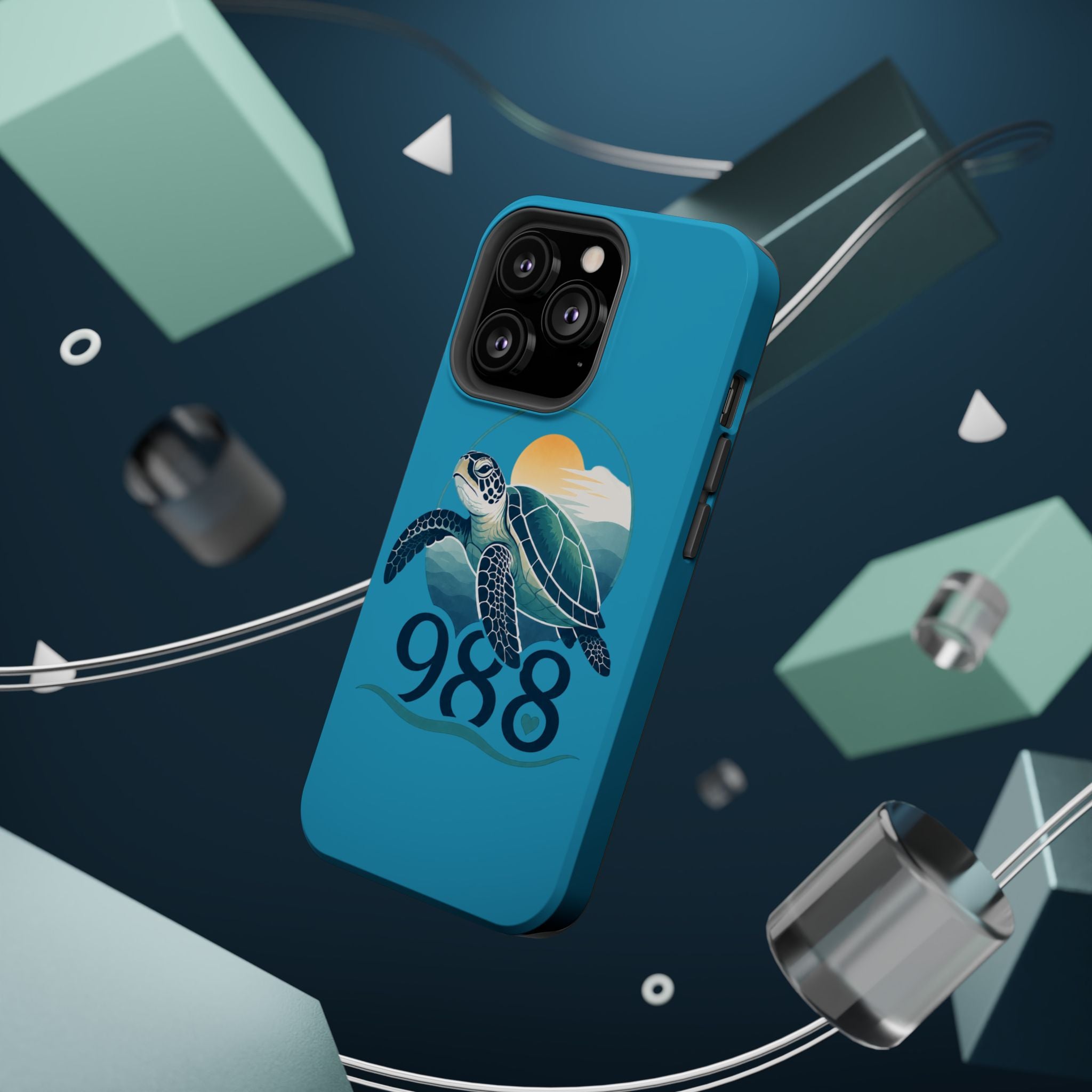 988 Sea Turtle Magnetic Impact-Resistant Cases