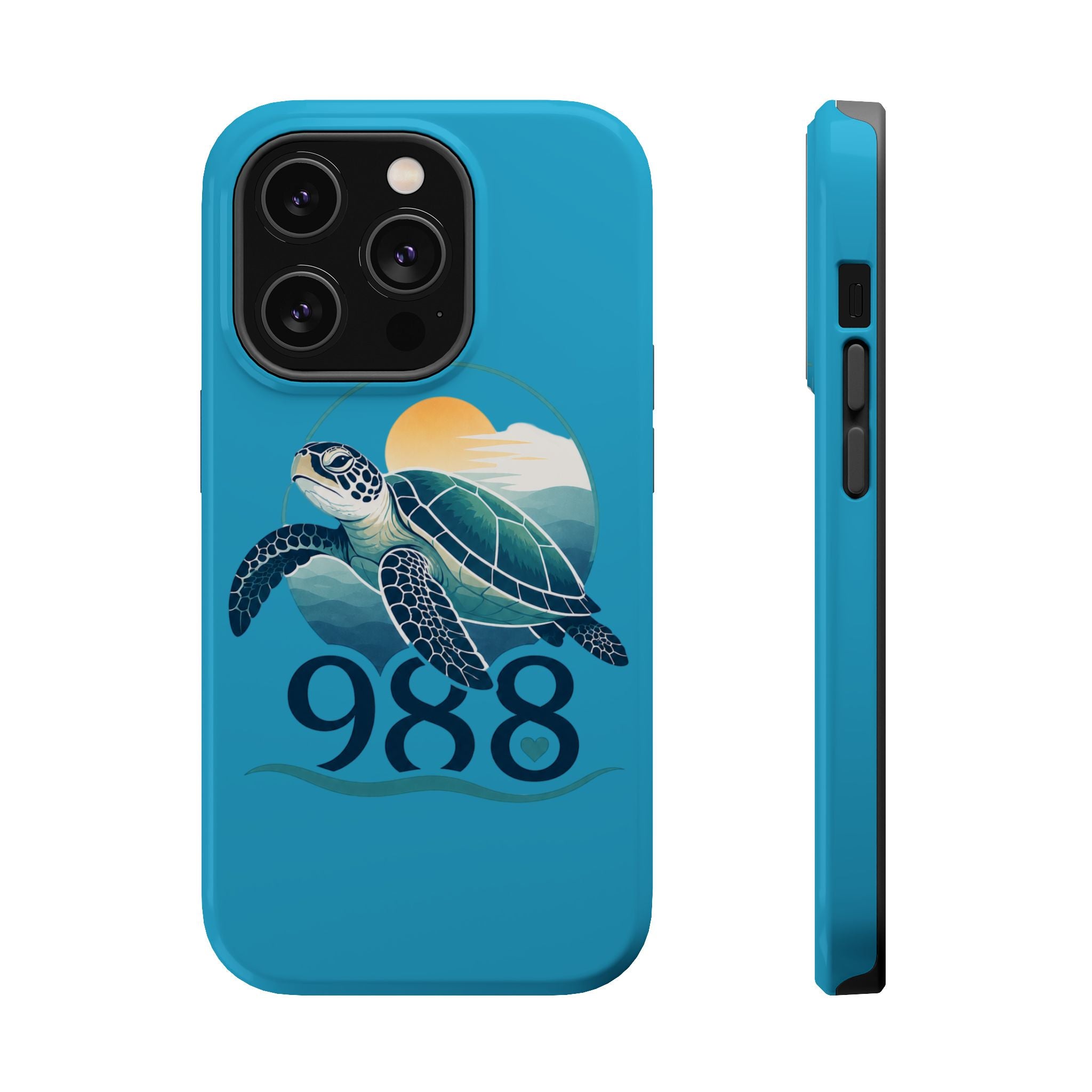 988 Sea Turtle Magnetic Impact-Resistant Cases