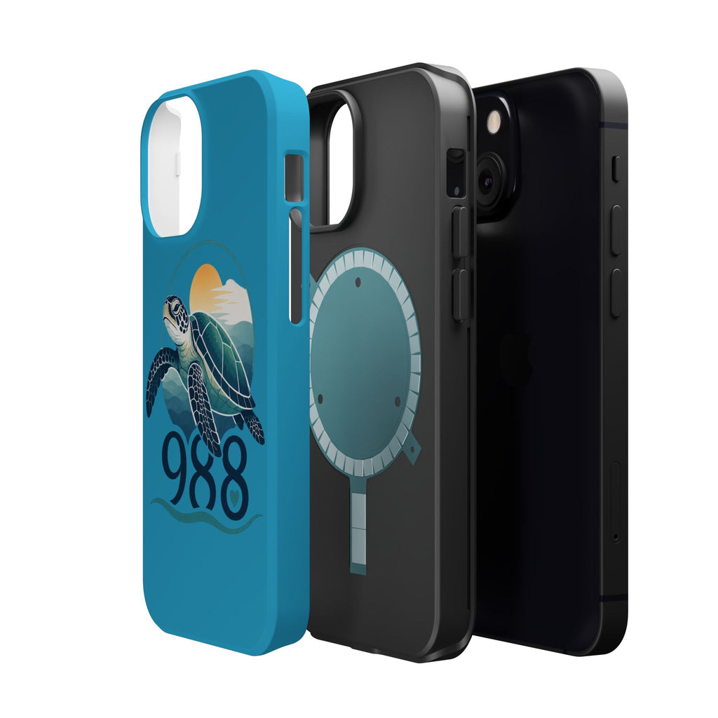 988 Sea Turtle Magnetic Impact-Resistant Cases