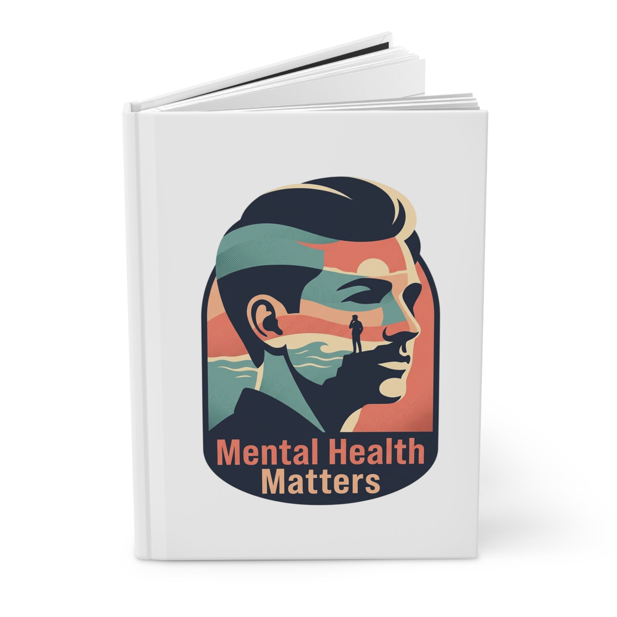 Hardcover Head Above Water Journal Matte