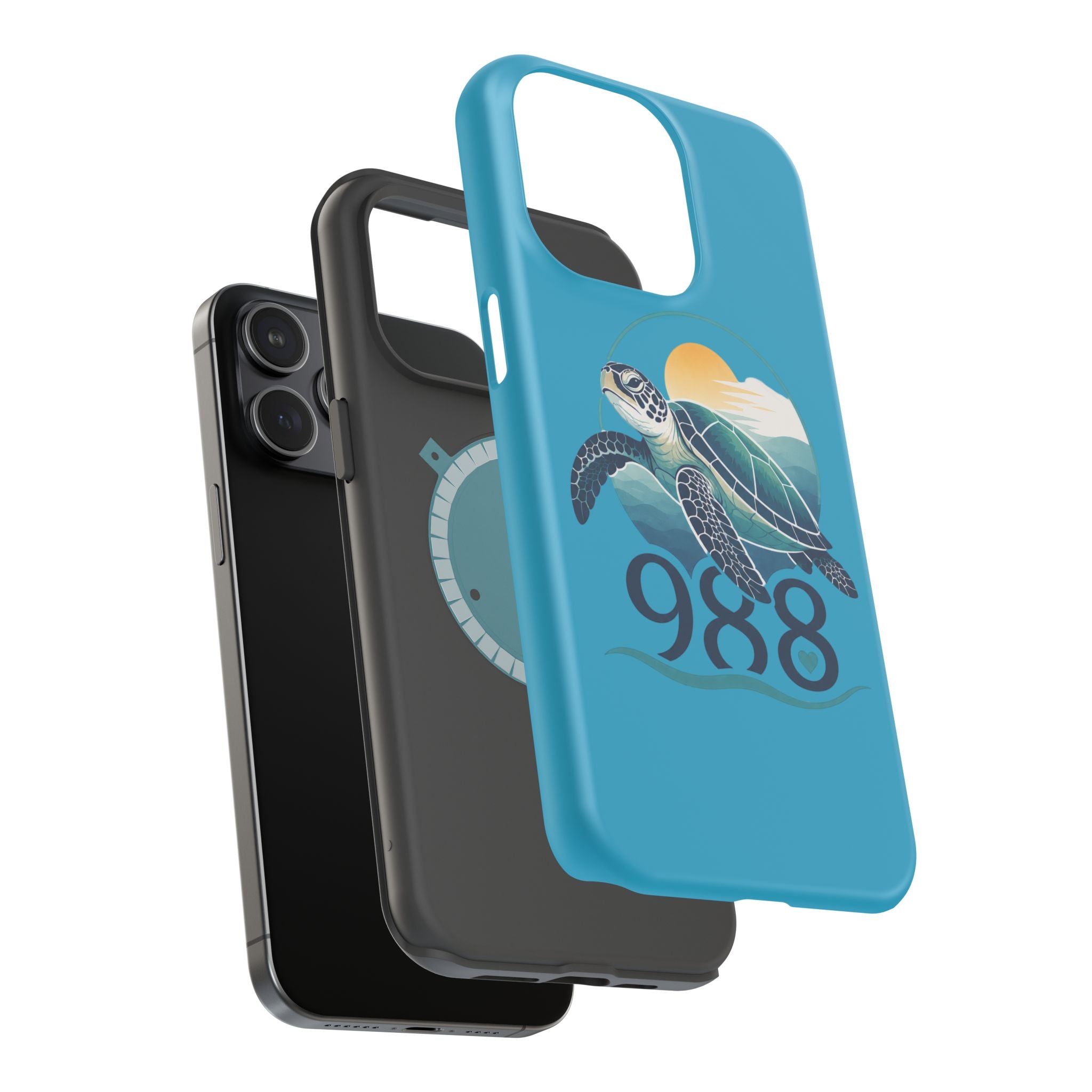 988 Sea Turtle Magnetic Impact-Resistant Cases
