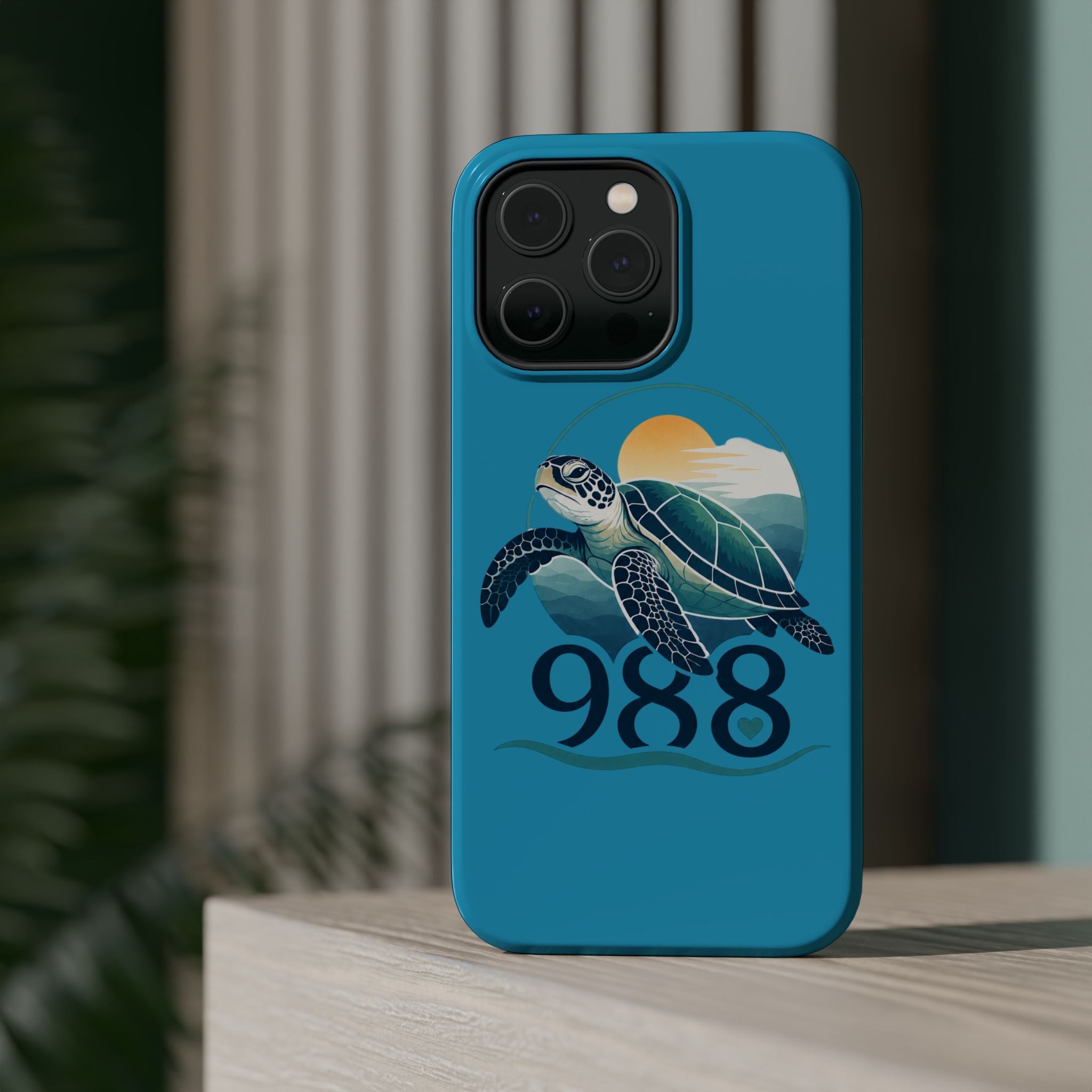 988 Sea Turtle Magnetic Impact-Resistant Cases