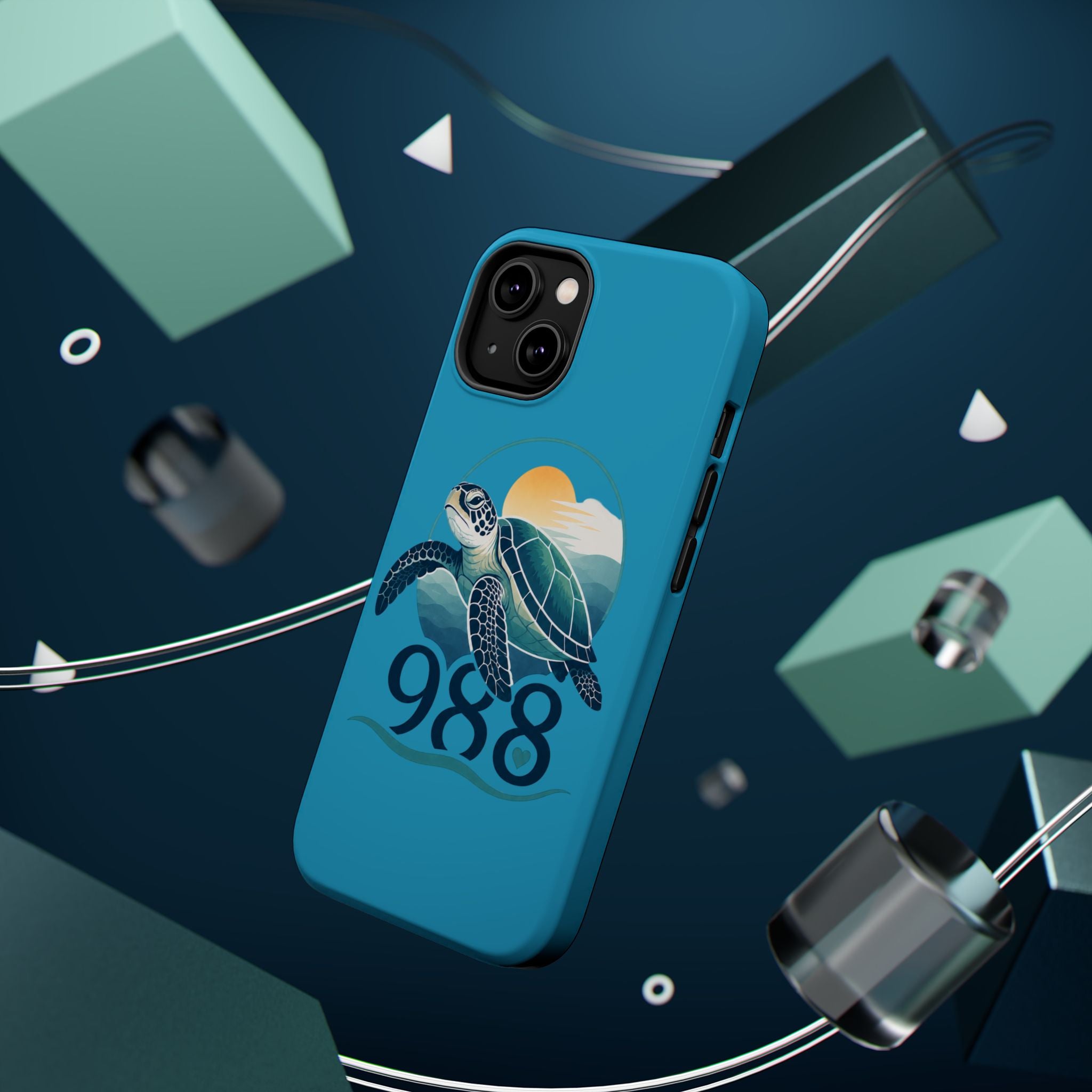 988 Sea Turtle Magnetic Impact-Resistant Cases