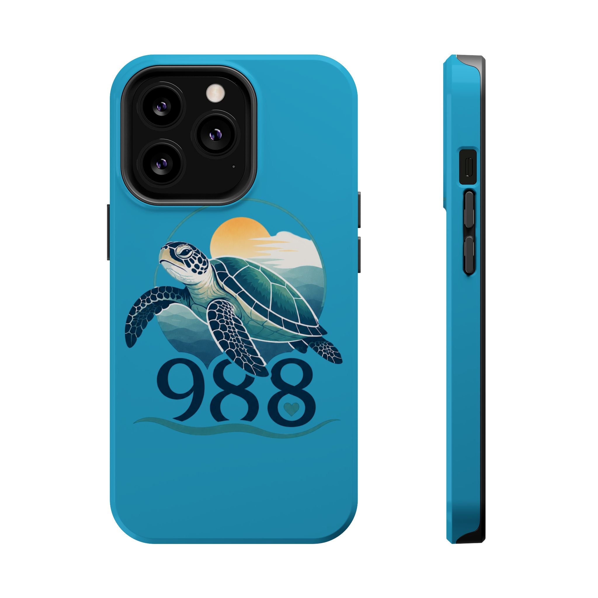 988 Sea Turtle Magnetic Impact-Resistant Cases